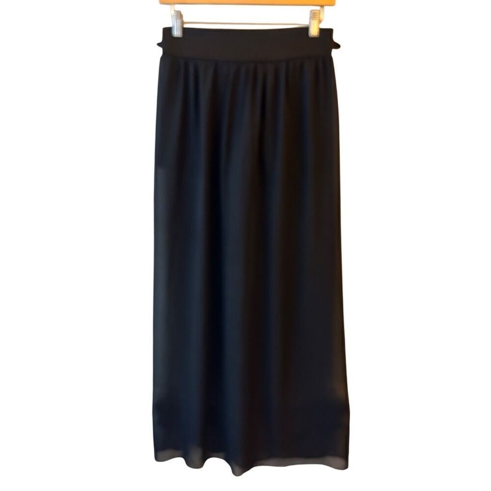 Wet Seal sheer wrap slit skirt with built-in shorts Small fairygoth whimsygoth